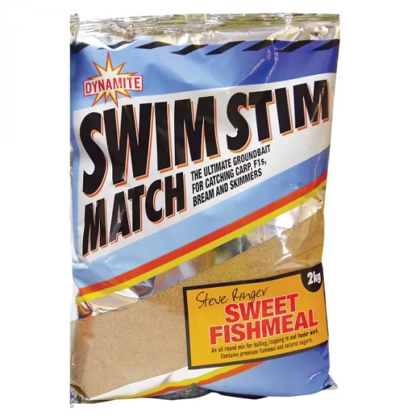 Dynamite Baits Swim Stim Match Sweet Fishmeal 2kg Groundbait