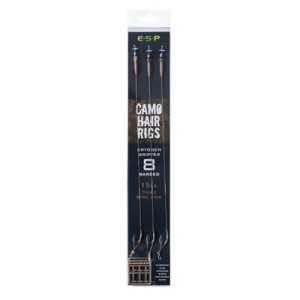 ESP Camo Hair Rig Gripper Barbed