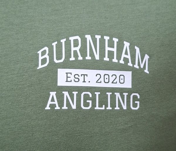 Burnham Angling Olive Green T-Shirt