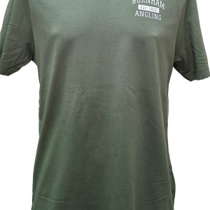 Burnham Angling Olive Green T-Shirt