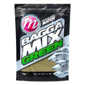 Mainline Match Bagga Mix Green Groundbait 1kg