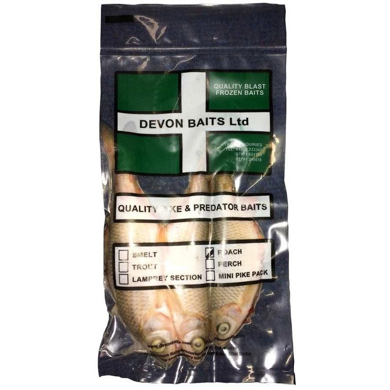 Devon Baits Frozen Roach (3 per Pack)