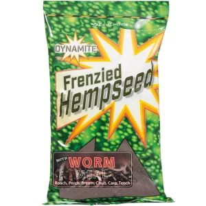 Dynamite Baits Frenzied Hempseed Worm Groundbait 900g